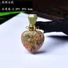 Piedra Cruda de Citrino Morado Blanco Adornos para Botella de Perfume Colgantes para Hombres y Mujeres Bolsas Colgantes para Coche DIY Colgantes Regalos de San Valentín Otros