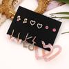 Vendas diretas da fábrica cross-border Yiwu brincos de perfuração cereja carta de amor borboleta moda brincos requintados terno mulheres