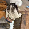 2025 Nova Bolsa de Ombro Cruzada com Design de Nicho Bolsa de Corrente de Alta Qualidade Bolsa de Balde da Moda Infantil Bolsa Pequena
