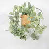 Venta al por mayor del fabricante Hiedra Artificial Ratán Planta Trepadora Hiedra Falsa Hojas de Árbol Falsas Planta de Hoja Verde Enredadera Falsa Decoración de Planta Verde Falsa