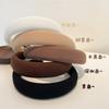 Celebridad de Internet Coreana 2025 Nueva Diadema de Esponja Diadema para el Cabello de Alta Presión en el Cráneo Horquilla para Salir para Mujer Tocado Versátil