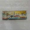 Nanjing Wenchuang Ciudad Monumento Souvenir Tres Capas Madera Magnético Pegatina para Refrigerador Atracciones de la Universidad de Nanjing Fábrica Venta al por Mayor