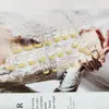 Patches de Manicure Modernos Elegantes e Dourado-Transparentes, Enfeites com Borda Dourada, Unhas Wearable Exquisitas, Manicure de Atmosfera Nobre Vendida Quente Transfronteiriça