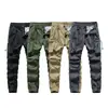 Pantalones Cargo de Moda para Hombre Estilo Americano 2024, Pierna Recta Ancha, Marca de Moda, Bolsillos Múltiples, Casuales, Largos