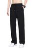 Pantalones casuales de secado rápido de seda de hielo nuevos, color sólido, sensación de hielo, para hombre, anchos, holgados, de verano, delgados, adelgazantes, pantalones deportivos, pantalones rectos