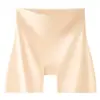 Shorts de Seguridad Lisos de Cintura Alta Control de Abdomen Shorts de Seguridad Cruzados Dos en Uno Boxer de Seguridad para Mujer