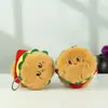 Novo Chaveiro de Pelúcia Máquina de Garra 4 polegadas Boneca Fofa Pingente de Chave
