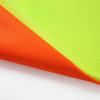 Tela reflectante fluorescente de baja elasticidad 115g tejido de punto por urdimbre de doble cara tela para ropa de trabajo de transporte y saneamiento punto