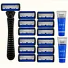 Barbeador Manual Lâmina Multicamada Barbeador Masculino Lâmina de Reposição de Cinco Camadas Seis Camadas Barbeador Feminino de Três Camadas