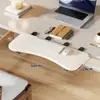 Tablero de Extensión para Hueco de Escritorio de Dormitorio, Escritorio Plegable para Computadora, Soporte para Teclado y Ratón, Estante de Almacenamiento Multifuncional sin Perforaciones