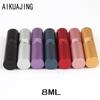 Botellas de Perfume Giratorias Telescópicas de 8ML Botellas de Perfume Portátiles Botellas Botellas Vacías Botella de Vidrio con Atomizador
