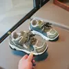 Zapatos de papá estilo retro para niños, zapatillas deportivas para exteriores para niños, nuevo modelo de otoño 2026, zapatillas casuales transpirables versátiles para niñas