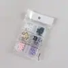 30 Piezas de Decoraciones para Uñas con Moños de Resina en una Caja, Accesorios de Cinta Negra, Decoraciones Hechas a Mano DIY Japonesas y Coreanas