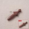 Golpe de rayo azufaifo caoba mirto de crepé espada pequeña colgante de siete estrellas espada de madera tai chi ocho trigramas colgante de caoba tallada espada pequeña de madera