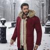 En Stock 2024 Invierno Europeo y Americano Nuevo Chaqueta Gruesa de Ante Sintético con Borrego para Hombre, Disponible en Plataformas Independientes
