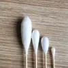 Cotonetes Dentários em Estoque 20cm Cotonetes de Algodão Grandes de Cabeça Única Descartáveis Limpeza Cotonetes de Algodão Grandes de Haste Longa