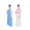 Delantal impermeable y a prueba de aceite, versión extendida, tela Oxford PVC, delantal de seguridad para trabajo en cocina, para hombres y mujeres, ropa protectora para fábrica de alimentos, fijo