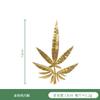 Folhas Douradas Artificiais, Plantas Aquáticas Douradas, Materiais Florais de Ano Novo, Acessórios para Arranjo de Flores Balde de Bênção de Ano Novo, Folhas Douradas Artificiais, Folhas de Figueira