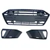 Los modelos de Audi de 19-25 son adecuados para la parrilla frontal modificada del Audi A7/A7L, actualización a la parrilla frontal A7 Black Warrior
