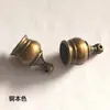 Acessórios de ferragens de iluminação em liga de zinco porcas e tampas decorativas peças de ferragens DIY