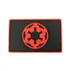 Brazalete de goma con velcro de PVC 3D, parche de goma, bolsa exterior Star Wars con lugar para insignia personalizada