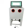 Máquina de chorreado de arena de acero inoxidable, máquina de limpieza de rayones de piezas de trabajo de aluminio y herrajes, equipo de chorreado de arena para componentes electrónicos