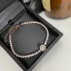 Pulsera Versa Nuevo Color Celebridad en Vivo Tesoro Pulsera para Mujer Chapado en Oro de 18K Moda Nicho Elegante Calcedonia Verde Joyería de Mano