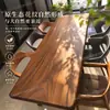 Escritorio de Oficina, Mesa de Conferencias, Mesa de Recepción, Escritorio para el Hogar, Mesa de Comedor, Mesa Grande de Tablero, Mesa de Comedor Estilo Mid-Century de Madera Maciza de Nogal Sudamericano