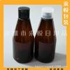 Botella cónica transparente para mascotas 200 ml Botella con tapa abatible para detergente para ropa 200 ml Botella exprimible para loción Botella de champú