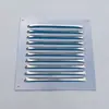 Ventilador de Rejilla de Acero Inoxidable Hierro Aleación de Aluminio Ventilación Pasante Campana Extractora Disipación de Calor Ventilación Placa de Rejilla Perforada a Prueba de Lluvia