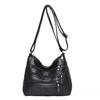 Moda Feminina Bag Crossbody Bag Feminino 2020 Nova Soft PU Shoulder Bag Feminino de meia-idade Bolsa da Mãe
