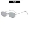 Moda Estilo Coreano Nuevo Clásico Montura Pequeña Cuadrada Gafas de Sol Versátiles Estilo Callejero Unisex Gafas de Sol de Moda