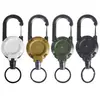 Cuerda de Alambre para Mochila Cuerda de Mano Antiperdida Hebilla de Tirón Fácil Colgador de Llaves de Mochila Hebilla Telescópica Luya Accesorios de Pesca para Exteriores