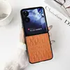 Capa de Celular Moda Luxo Leve Adequada para Telefone Xiaomi Mixflip2, Nova Capa Protetora Dobrável com Textura de Couro Estilo Europeu e Americano Cobertura Total
