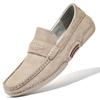 Sapatos Loafer Plus Size Masculino Couro Genuíno Slip-on Casual de Negócios Sapatos Masculinos Sapatos de Couro Genuíno Masculino Solado Macio AliExpress