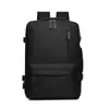 Mochila de Expansión Multifuncional de Gran Capacidad para Laptop, Bolsa Casual para Viajes de Negocios, Se Puede Enganchar a una Maleta de Cabina