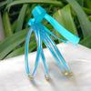 Pulsera de 10 Capas de Cinta con Polvo Dorado Loto Dorado Manguera de Silicona Transparente Pulsera Jelly Pulsera de Yoga
