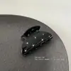 Pinza para el Cabello de Tamaño Mediano Alan con Textura de Diamante y Acetato Tachonado Estilo Ins Lindo y Elegante Pinza de Moda Elegante