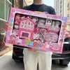Casa de juegos para niños simulación de cocina comida juguetes de cocina niños y niñas agencia de intercambio de puntos inscripción caja de regalo traje