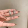 Brincos de Esmalte de Borboleta Assimétricos para Filha Tendência Ins Design de Nicho Brincos de Franja de Alta Qualidade Brincos de Celebridade da Internet para Mulheres