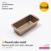 Molde para Pastel de Libra Caja Rectangular para Pan de Molde Larga Antiadherente Panera para Pan Herramienta Doméstica Bandeja para Hornear para Hornear Carne de Almuerzo