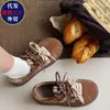 Tênis de Treino Alemão Retro Fashion Feminino 2026 Novo Outono Inverno Veludo Fosco Sola Grossa Plataforma Casual Versátil Antiderrapante Tênis de Skate