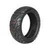 Neumático Grueso sin Cámara de 10 pulgadas para Carreteras Urbanas con Dibujo para Patinete Zero10X Neumático de Vacío 80/65-6.5