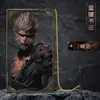 Marcadores Periféricos de Wukong Soporte Metálico Hueco Adorno de Regalo de Anime