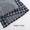 Kimo Linpo Pijama Fino de Gasa de Doble Capa Exportación Cuadros Japoneses Pareja Mangas Cortas Pantalones Conjunto de Ropa para el Hogar