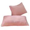 Funda de almohada de terciopelo de leche estilo blogger Ins, pieza única, invierno, engrosada, cálida, terciopelo de coral, funda versátil para núcleo de almohada, 48*74, artículo único