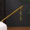 Grampo de Cabelo de Garça Voadora Estilo Antigo Grampo de Cabelo de Ébano Sintético Acessórios Hanfu Novo Estilo Chinês Grampo de Cabelo Cheongsam Joias Atacado para Mulheres