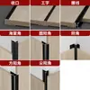Moldura de viga en I, rodapié, accesorios de empalme para paneles de pared, moldura decorativa de aleación de aluminio, moldura de borde, protección de juntas, moldura de panel de pared