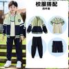 Uniformes de Jardín de Infancia, Uniformes de Otoño e Invierno para Niños, Conjuntos de Tres Piezas para Niños de Mediana Edad y Mayores, Uniformes de Escuela Primaria, Uniformes de Verano