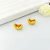 Diseño de nicho pendientes pequeños de botón de frijol para mujer Corea del Sur personalidad simples versátiles pendientes de temperamento pendientes estilo frío pendientes de mujer